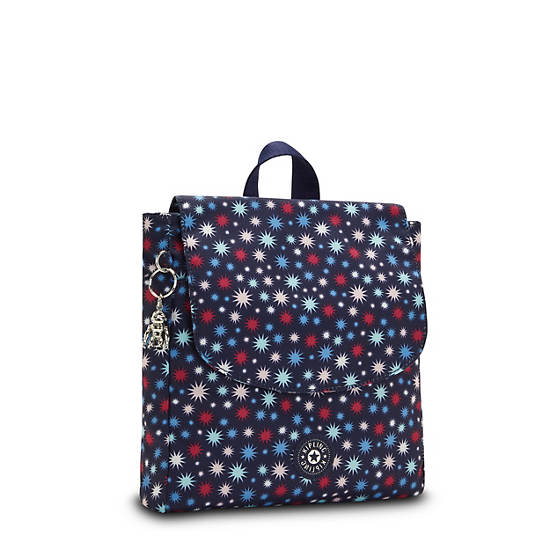 Kipling Dannie Printed Small Backpacks Funky Stars | AU 1547AH